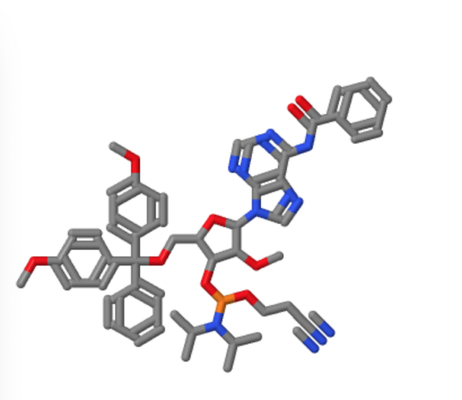 ODM CAS 110782-31-5 Modifiye Nükleozitler N6-Bz-5'-O--2'-OMe-A-CE Beyaz Toz
